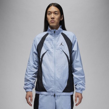 NIKE 外套 男款 運動外套 喬丹 AS M J SPRT JAM WARM UP JACKET 黑藍 FN5849-436