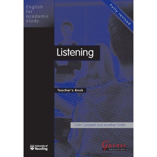 English for Academic Study Listening Teacher Book Edition