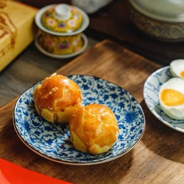 [指定區間出貨]中秋節快樂✨【一福堂】紫金雙饗禮盒(8入/盒)(含運)【墊腳石】月餅 伴手禮
