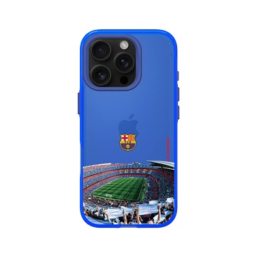 iPhone 16 Pro Clear 激光藍 - FC Barcelona - Stadium Edition