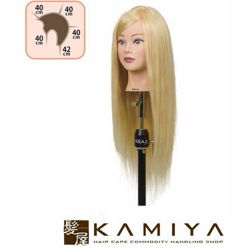 最大12 Offクーポン マネキン 練習用 マネキン セット練習用 マネキン カット練習 シャイニー ヘアカット 人毛100 約50cm ハチ周り Ii アップウィッグ N B A A ヘッド 美容院 美容室専売 サロン専売 ヘアケア トレーニング 研修 新人 かつら