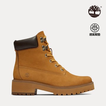 Timberland 女款小麥色休閒中筒靴|A5VPZ231