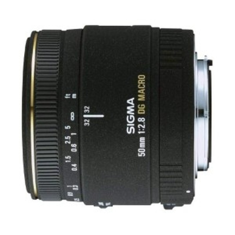 中古】シグマ SIGMA 単焦点マクロレンズ MACRO 50mm F2.8 EX DG