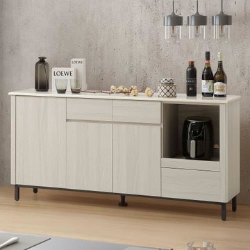 【Homelike】 喜家居5.3尺岩板餐櫃(2348)