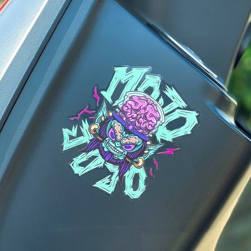 魔人啾啾/Super_TW/車貼、軟磁 SunBrother孫氏兄弟 3M 反光貼紙 防水貼紙 車貼貼紙 軟性磁貼