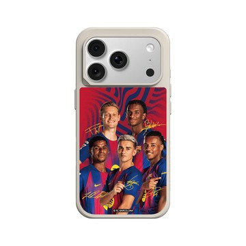 iPhone 18 Pro SolidX 貝殼灰 - FC Barcelona - Next Gen Icons