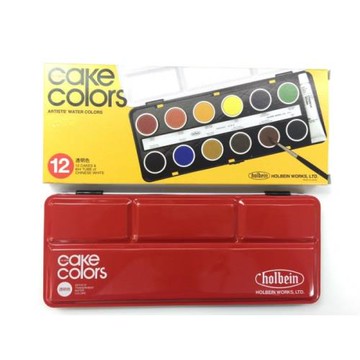 日本 HOLBEIN 專業精品級好賓 12色透明淡彩*C010