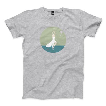 力量 - 深麻灰 - 中性版T恤