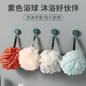 沐浴球少女洗澡起泡球可愛大號高檔柔軟掛式成人搓澡男用浴花細網