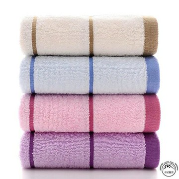 毛巾4條裝 純棉吸水柔軟家用面巾加厚不易掉毛全棉成人男女【木屋雜貨】