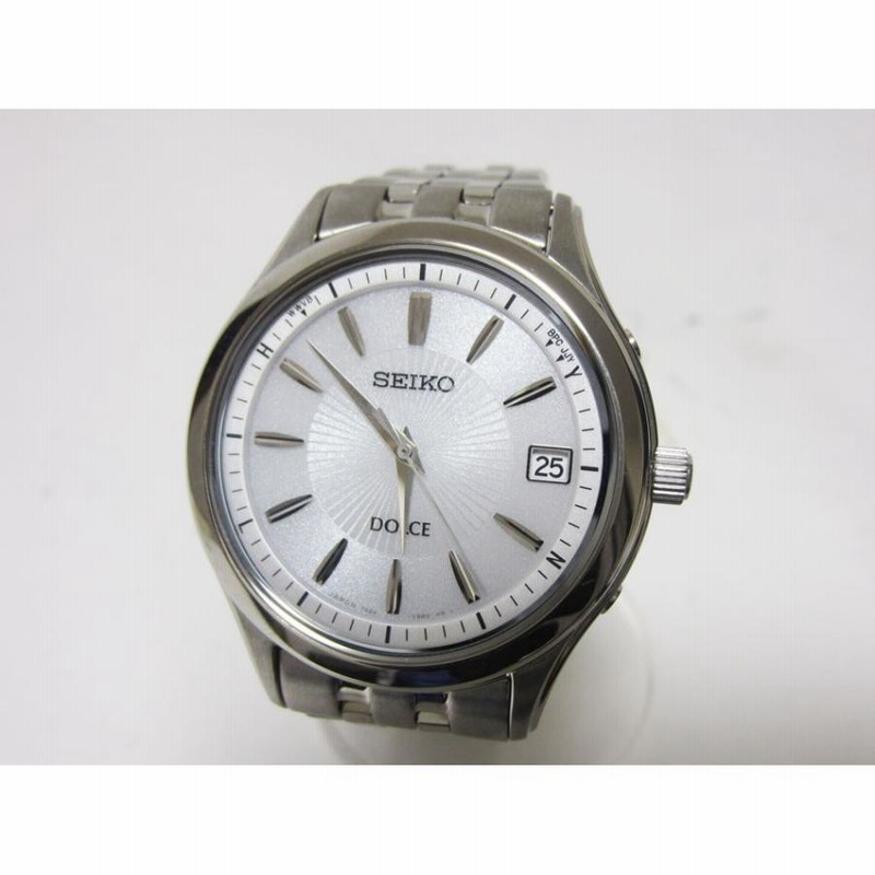 送料無料 SEIKO セイコー DOLCE ドルチェ 電波ソーラー 腕時計
