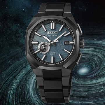 SEIKO精工 Astron系列 限量 螺旋星系 太陽能 鈦金屬GPS腕錶 42mm (3X62-0AJ0G/SSJ039J1)