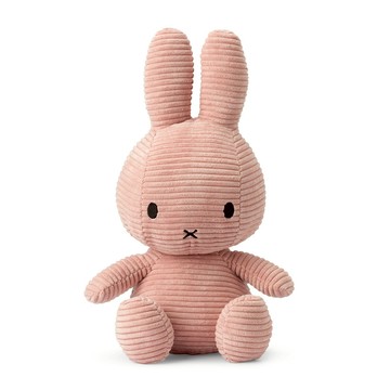 BON TON TOYS｜Miffy米菲兔ECO燈芯絨填充玩偶-粉 (4種尺寸) - 50CM