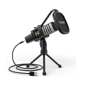 [4美國直購] USB2.0 麥克風 TC30 TONOR Condenser Computer PC Mic with Tripod Stand