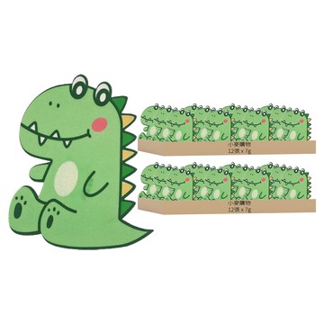 小麥購物 卡通馬桶除臭貼 Y976 鱷魚  7g  24張