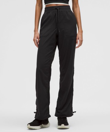 Dance Studio Relaxed-Fit Mid-Rise Pants Size 2XS