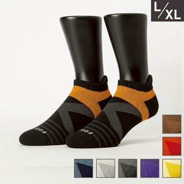 FOOTER X型雙向減壓足弓船短襪 - 男襪 運動襪 短襪 (T106L/XL)