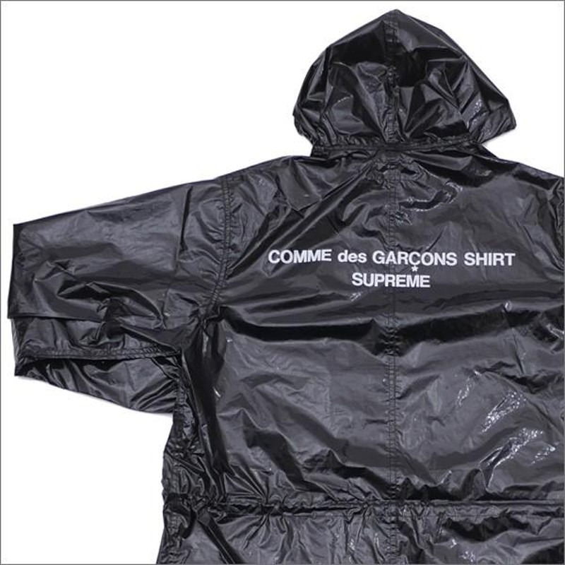 SUPREME x COMME des GARCONS Fishtail Parka BLACK 225-000307-141