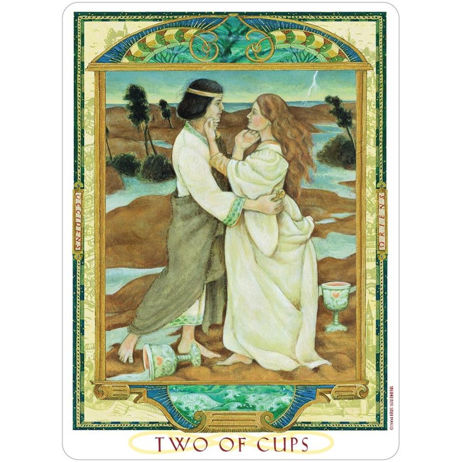 タロットカード US Games Systems 正規販売店 ラバーズ パス タロット The Lovers Path Tarot Cards カード Waldherr Kris タロット 占い