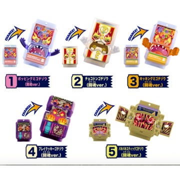 BANDAI 假面騎士GAVV DX菓子獸EX02 全五款