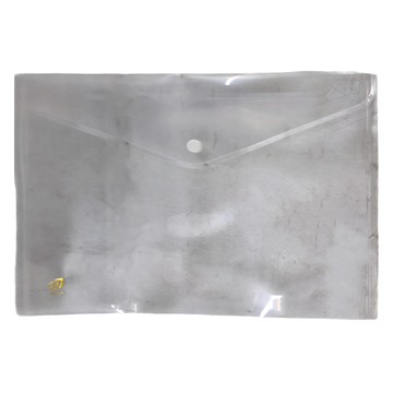 SUAN斗ER 附扣公文袋 A4 透明色  1個