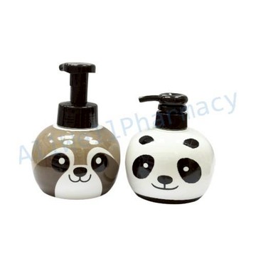 【快潔適】熊貓抑菌洗手乳300ml / 浣熊抗菌洗手慕絲400ml