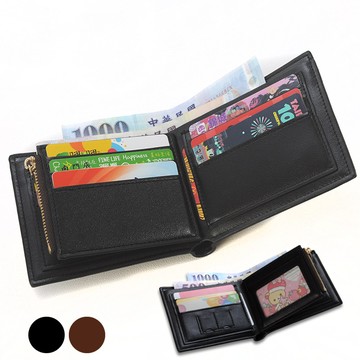 萬用錢包 短夾 皮夾 皮包 11卡位 零錢袋 男生女生錢包