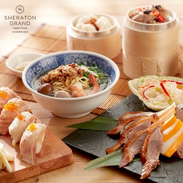 台北 喜來登 - 十二廚自助餐廳平日自助午餐單人券2024