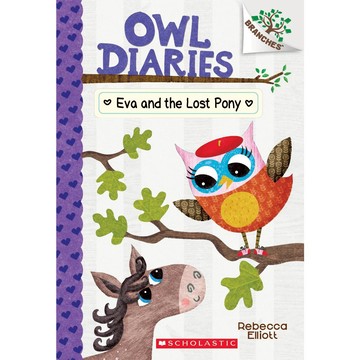 Owl Diaries 8 {有聲版} Eva and the Lost Pony / Scholastic出版社旗艦店