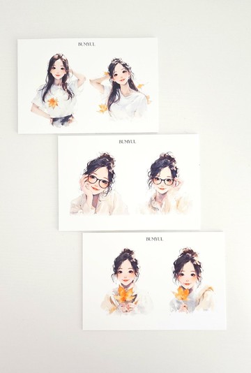 Bumyul 字元貼紙包