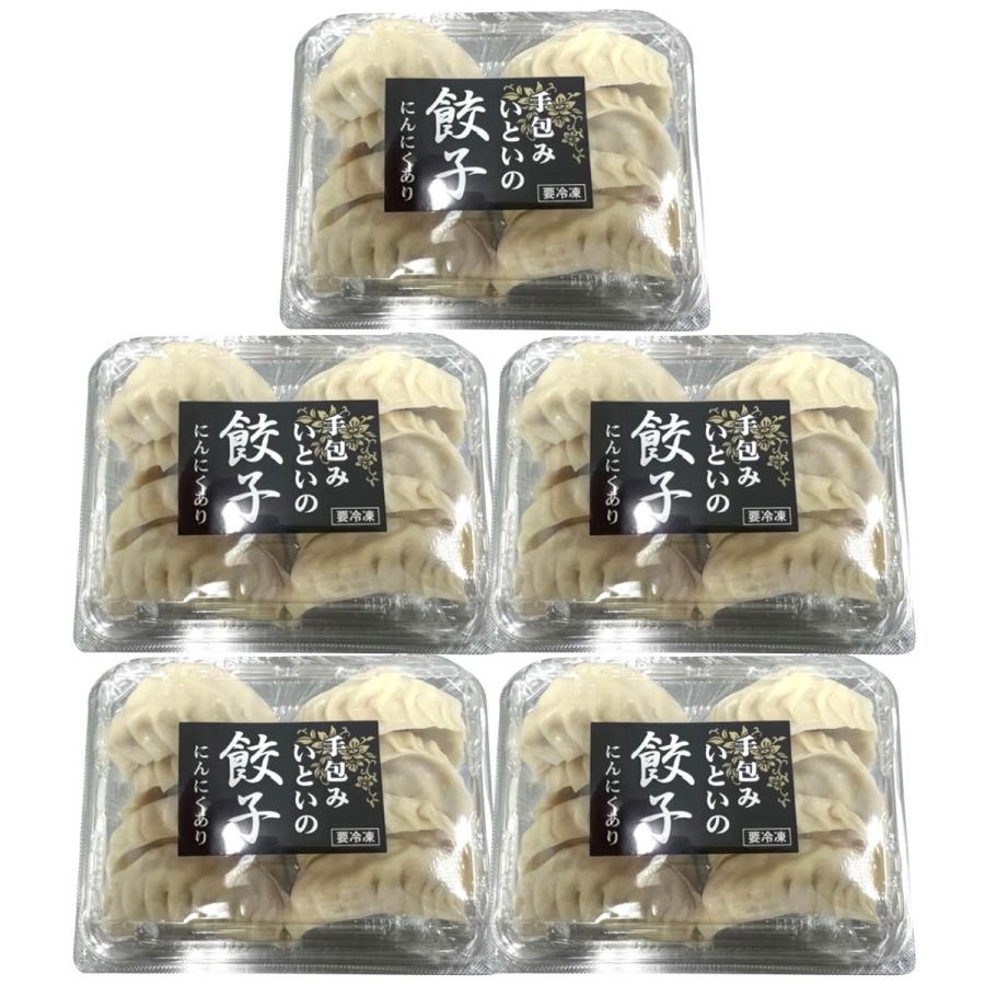 宇都宮 糸井商店 手包み餃子 にんにくあり 8個入5個セット ジャンボ餃子 宇都宮餃子 惣菜