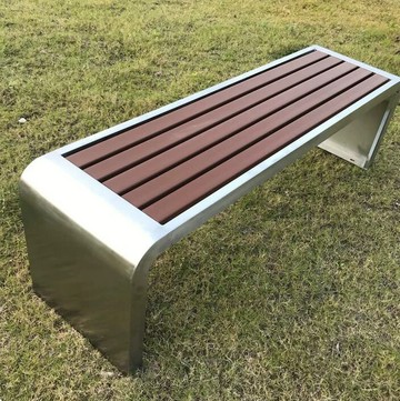 ??快速出貨?? 公司貨 不銹鋼戶外長椅廣場椅防腐公園椅車站小區等候椅定制創意座椅304