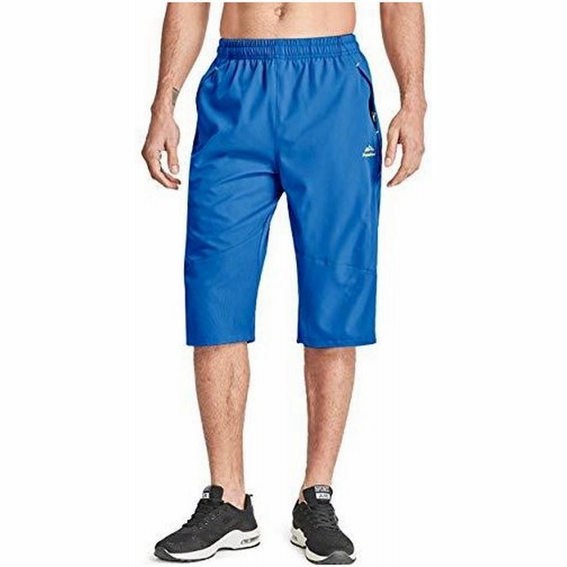 スポーツ ハーフパンツ メンズ 速乾 ショートパンツ 7分丈 通気 短パン スウェット 登山 半ズボン ランニング ジッパーポケット ゴム付 夏 通販 Lineポイント最大get Lineショッピング