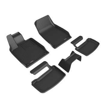 3D Mats 3D KAGU卡固立體汽車踏墊 適用於 PORSCHE Taycan 2020~2025