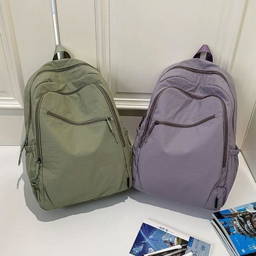 掃貨趁現在 小書包 高顔值書包女 學生後背包 上課書包 大容量背包 旅行揹包多功能輕便戶外雙肩包男女休閒大容量大學生書包