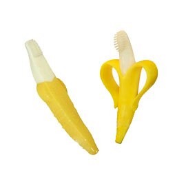 香蕉安全牙刷組合特價【悅兒園婦幼生活館】