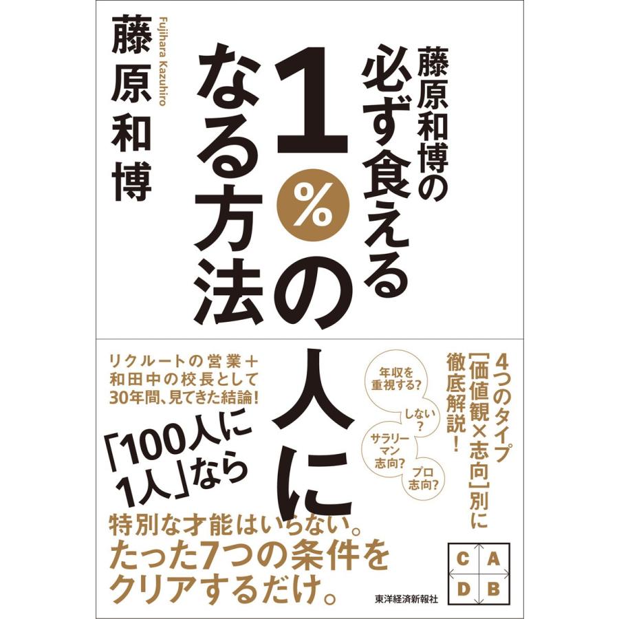 藤原和博の必ず食える1%の人になる方法