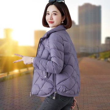 (免運)羽絨棉服女冬裝2023新款棉衣小個子時尚輕薄小棉襖短款加厚外套