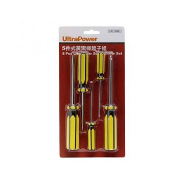 5件式黃黑條起子組