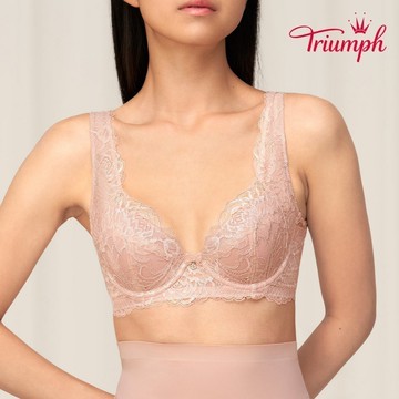 FLORALE柔托綻放系列 提托包覆蕾絲內衣 氣質裸