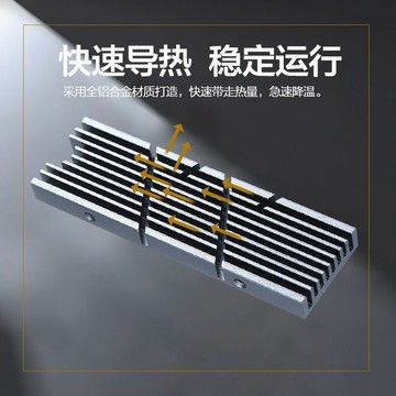 ✨ 華泰五金行✨滿99出貨 m2固態硬盤散熱馬甲nvme SSD散熱器PS5加裝全鋁散熱片
