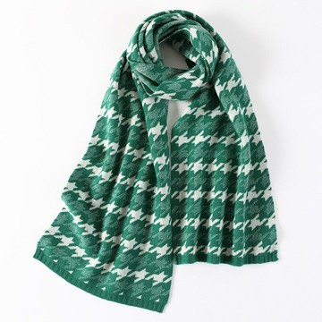 現貨+預購 100%羊毛圍巾保暖披肩-千鳥紋拼色男女配件情人節生日聖誕節交換禮物4色74dl50【獨家進口】【米蘭精品】