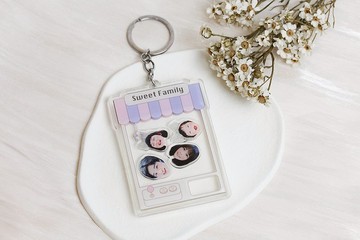 客製禮物 | 客製化搖搖樂鑰匙圈 (1)