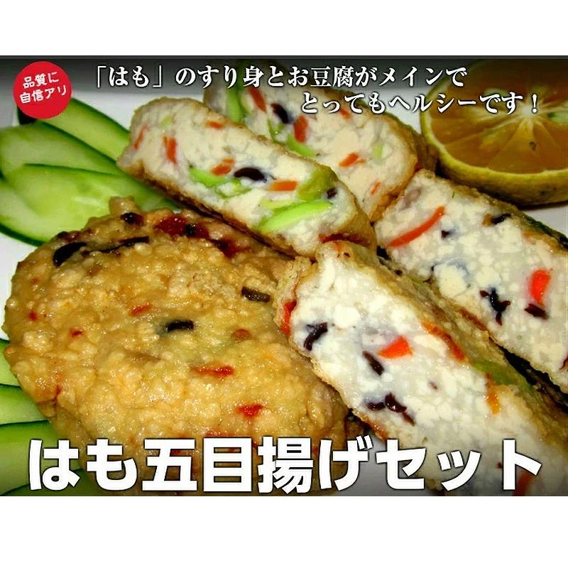 送料無料 はも五目揚げセット 20枚入り 練り物 練製品 はも 魚肉 五目揚げ 長崎 おやつ 夕食 酒 つまみ 長崎杉蒲 （北海道・沖縄別途送料）