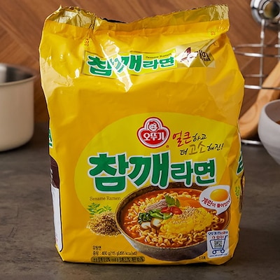 ごまラーメン 115g4個入りパック 韓国ラーメン インスタントラーメン