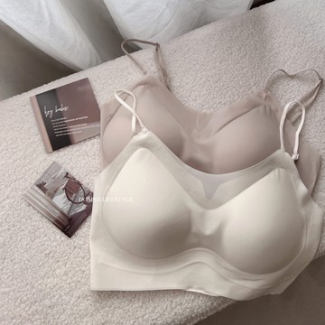 【果凍膠內衣】 DOMISS冰涼無鋼圈內衣-3色 內衣 小可愛 背心(現貨)