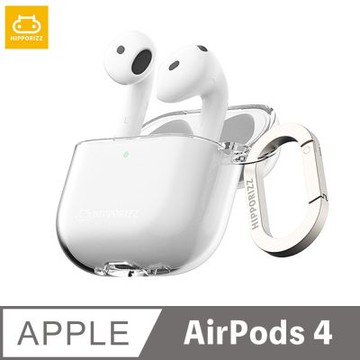 【Hipporizz】AirPods 4 Lumi 晶透防摔保護殼｜耳機殼 耳機保護殼