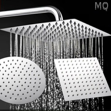 全新 德國淋浴增壓花灑噴頭 大花灑 頂噴加壓單頭 淋雨蓮蓬頭 沐浴洗澡套裝 加大頂噴頭 圓形頂噴頭 方形站立式沐浴噴頭
