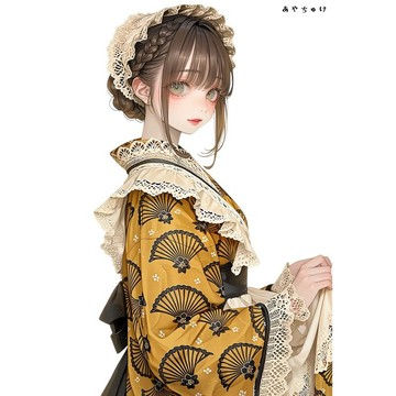 【9 月新品】07-143-0362 人物貼紙 幻想復古浪漫咖啡廳