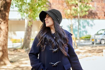 女士遮陽帽, 可調式遮陽帽, 純棉馬尾帽, 秋季貝蕾帽